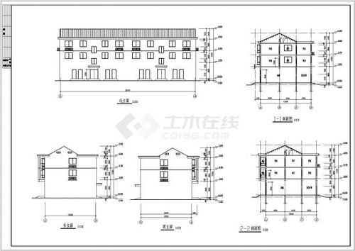 某三层社区用房及住宅建筑结构施工图