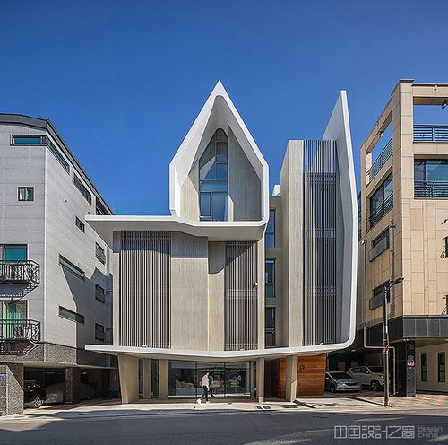 展示企业身份的韩国多功能建筑设计