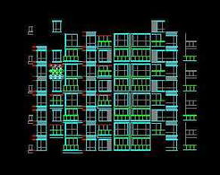 某十层塔式结构住宅建筑施工图免费下载 建筑规划图