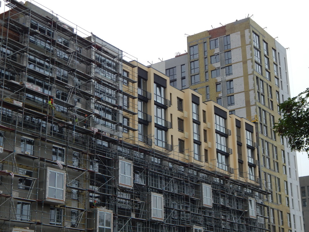 新住宅区的新建工程