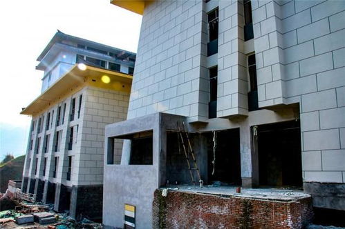 达川区妇幼保健院业务用房及附属设施建设项目工程外装即将完工